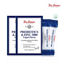 닥터브라이언 슈퍼프리바이오틱스 갈락토 자일로올리고당 아연 비피더스 유산균 30포 2통