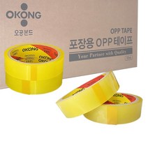 오공 스카치 다용도테이프 24mm 24개 12봉 분절테이프