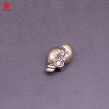 위닝글러브 1PC 권투 글러브 레트로 브래스 경감 님이 구리 EDC Paracord 비즈 매는 밧줄 펜던트 나이프 우산 코드 목걸이 팔찌, [01] brass