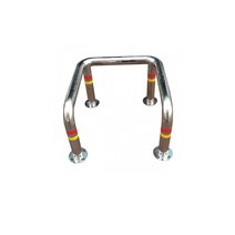 디긋자 스텐볼라드: 101-H600-L500 앙카식 로켓트이동형 회색 U자형 삼각볼라드 우레탄 전선보호대 전선보호 과속방지턱 코너보호대 접착식