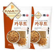현대농산 2022년 햇곡 정품 카무트 쌀 800g (400gX2봉), 단품