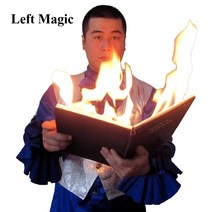 마술용카드 마술봉 마술도구세트 불에서 비둘기 책 화재 무대 트릭 소품 전문 사 magia 환상, 없음