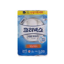 크리넥스 도톰한 에어터치 3겹 롤화장지 27m, 30롤, 1개