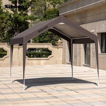 가제보 천막 텐트 야시장 캠핑 파고라 차고 플리마켓 아울렛 물놀이장, 33 모카 3mx3m