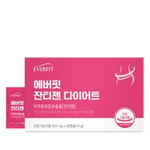 에버핏 잔티젠 수면 다이어트 1박스2주분 체지방 감소 기초대사량 증가, 1박스