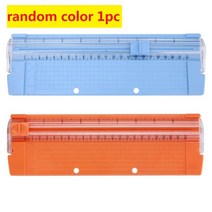 레이져각인기 각인기계 레이저마킹기 A4/A5 정밀 종이 사진 트리머 커터 단두대 라벨용 풀아웃 눈금자 절, 03 Random color 1pc