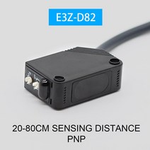 포토 센서 광화이버 스위치 Cloweit 10cm 2m 5m 감지 확산 반사 빔 광전 근접 E3Z D61 D81 D62 D82 T61 T81, 02 A Quality .Bracket, 04 E3Z-D82 PNP