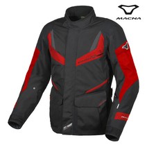 마크나 런처 자켓 1653278 / MACNA RANCHER JACKET / 오토바이 자켓 / 보호대 내장 투어링 라이더자켓, BLACK/RED(130), M
