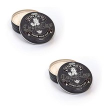 Dapper Dan 울트라 매트 헤어 클레이 매트한 마감의 롱 래스팅 홀드 바닐라와 라즈베리 향기의 미묘함 100ml 2개, 3.4 Fl Oz (Pack of 2)