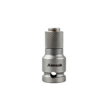 아임삭 임팩트렌치아답타 AWBA1255 12.7mm(사각)-6.35mm(육각) 임팩렌치아답타 렌치어댑터 AWBA-1255