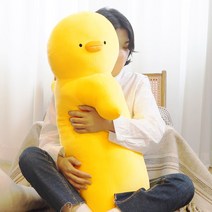하라홈 멍덕 오리 바디 쿠션 필로우 인형 꿀잠선물 인싸템 동물친구들, 단품