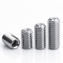 M3M4M5 M6M8 M10 육각 소켓 세트 그럽 알렌 컵 나사 미터법 스프링 플런저, 컵 포인트 나사_30mm5개_M6