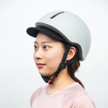 라퓨라메 전동킥보드 헬멧 어반 남성 여성 자전거 안전모 전기자전거 하이바 라이딩 인라인 보호장비, 그레이