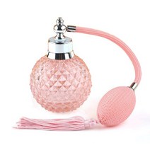 향수공병 100ml 빈 리필 유리 병 롱 스프레이 분무기 크리스탈 용기 주최자 여성 핑크리필 AliExpress, Pink