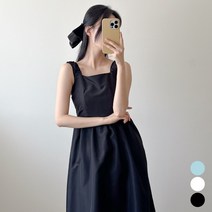 민소매 셔링 여름 원피스 휴가 나시원피스