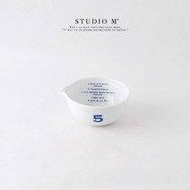 스튜디오엠 넘버즈 No 5 소스 스릇 소스볼 작은 종지 보울 (STUDIO M)