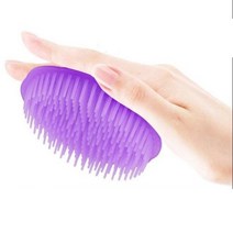 Pyunri 샴푸마사지브러시 실리콘 애완견목욕브러시 1+1 색상렌덤