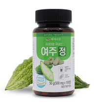 여주정 500mg x 100정 프리미엄 국내산 HACCP 인증제품, 1병, 500mgx100정
