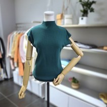 모노앤밀키 캡소매폴라니트티셔츠(5color)(MWE01SP290)