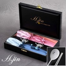 기타 바보사랑[에이치진]H.jin 뉴 단청 거북 은수저세트 2인용 (B스타일)