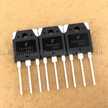 견고한 FGA40N63 TO-247 대전류 MOSFET N 채널 전원 어댑터 10 개, 한개옵션0