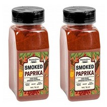 Unpretentious Smoked Paprika 훈제 스모크 파프리카 가루 스파이스 시즈닝 16oz(473g) 2팩, 9 Ounce