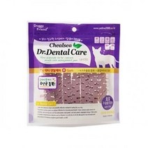 강아지껌 덴탈껌 치석 제거 입냄새 간식 껌 유산균, 20개