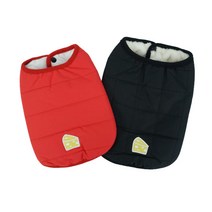 베이직기획패딩 강아지패딩 강아지겨울옷, 블랙