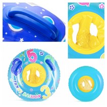 65CM 보행기 튜브 파랑 3 4세용 어린이 튜브 유아 튜브 투명아기튜브