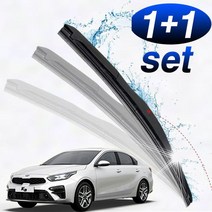 +[플렉스온]+더뉴 K3 와이퍼 650mm350mm 세트 차량 하이브리드 고급 유리 자동차[FLEXONmarket]+
