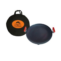 힐덤 인덕션 접이식 손잡이 무쇠 그리들팬 38cm, 단품