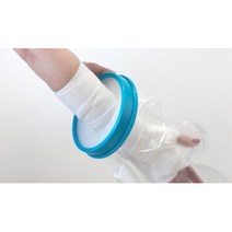 성인 다리 족하수보조기 중형 기브스방수랩 통깁스 양로원 병원입원 물없이사용