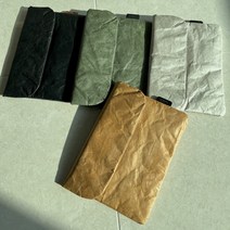 타이벡파우치 빈티지 다꾸 페이퍼 보관 종이 스티커 배경지 타이백 방수 가방, 전색상 2월 재입고 예정