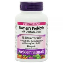웨버 내추럴 우먼 여성 여자용 프로바이오틱스 유산균 Probiotics 캡슐 45개