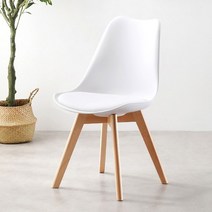 인테리어 의자 화이트, 없음