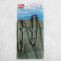 독일 2P대형옷핀 브로치 침대옷핀 이불옷핀, 독일침대핀 2p세트 (노)