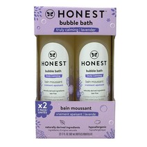 HONEST The Honest Company 버블 배스 트루리 카밍 라벤더 500ml(17온스) (2팩) 321963