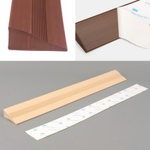 로봇청소기 문지방 문턱 제거 방문턱 경사로, 21mm 브라운(1개), 1개