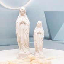 순백의 루르드 성모상과 미니성상, S