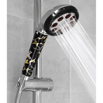 2m 파워 이물질 안심 샤워헤드 메탈 A세트 튼튼하고위생적인 청소용 폭포샤워기 프로방스욕실용품 샤워기용, 1개