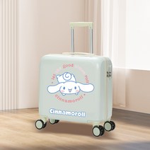 산리오 시나모롤 쿠로미 캐리어 캐릭터 기내용 여행용 트롤리 케이스 가방 18 20 인치