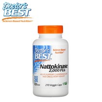 닥터스베스트 나토키나제 2000FUs 낫또 나토키나아제 Nattokinase 270 베지캡슐