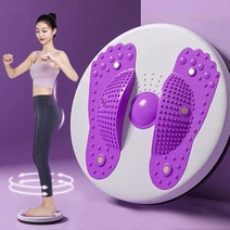 허리 트위스트 보드 디스크 피트니스 장비 밸런스 운동 에어로빅 소음, 02.소녀 핑크 자석