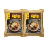 몽고식품 백된장 4kg, 2개