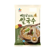 CJ더마켓 즉석식품 밀키트 간편식품 탑티어 베트남 쌀국수 밀키트 쌀국수면 숙주나물 국수 냉면 375G, 43개
