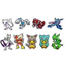 포켓디폼블록 8mm디폼블럭 중형 인기캐릭터 1:1도안 디폼블럭 판매, JB031.