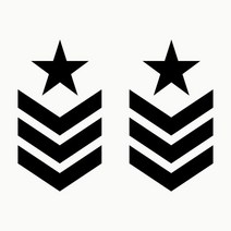 랩핑 데칼 끈적 오프로드 스티커 군사 스타 갤런 미국 육군 모험 스포츠 팩 단위 자동차 자전거 오토바이, 01 Black_02 15cm