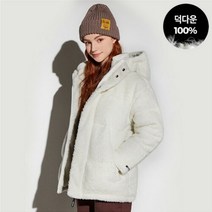 아키클래식 [아키클래식](공용)여성 숏패딩 부클 플러스덕다운 점퍼 아이보리