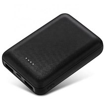Power Box Not Apply 휴대전화용 보조베터리 5000mah 2USB 충전기 외, Black