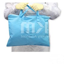 크린룸 방진 가방 방진의류 이동 보관 반도체크린룸용, 화이트